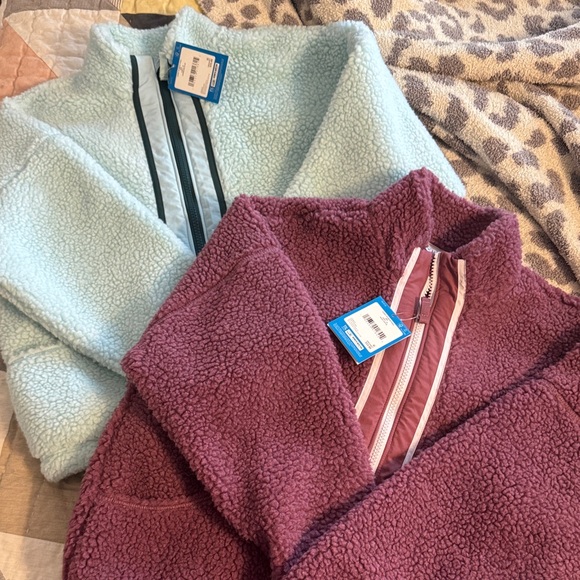 DSG Kids Puffers in Light Blue and Purple - Picture 1 of 1